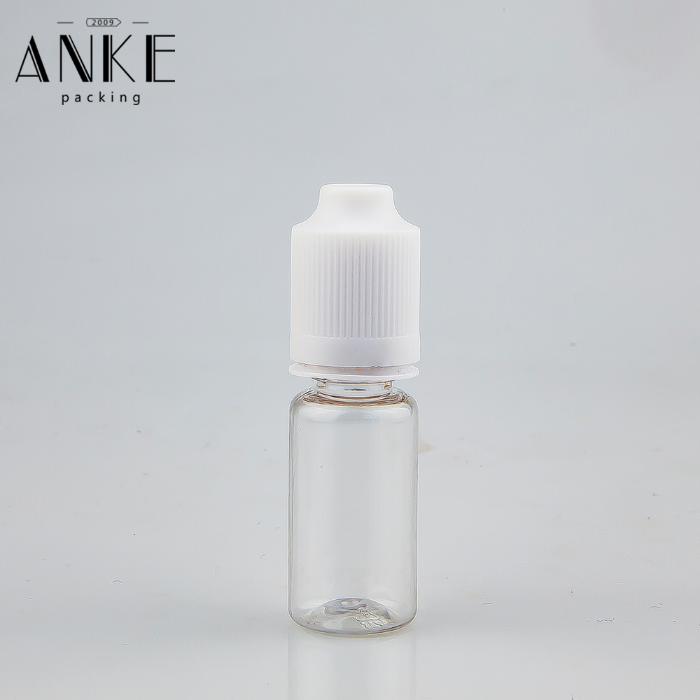 New Arrival China 100ml Vape Bottle -
 10ml TPD5–E PET Bottles with childproof tamper cap       – Anke