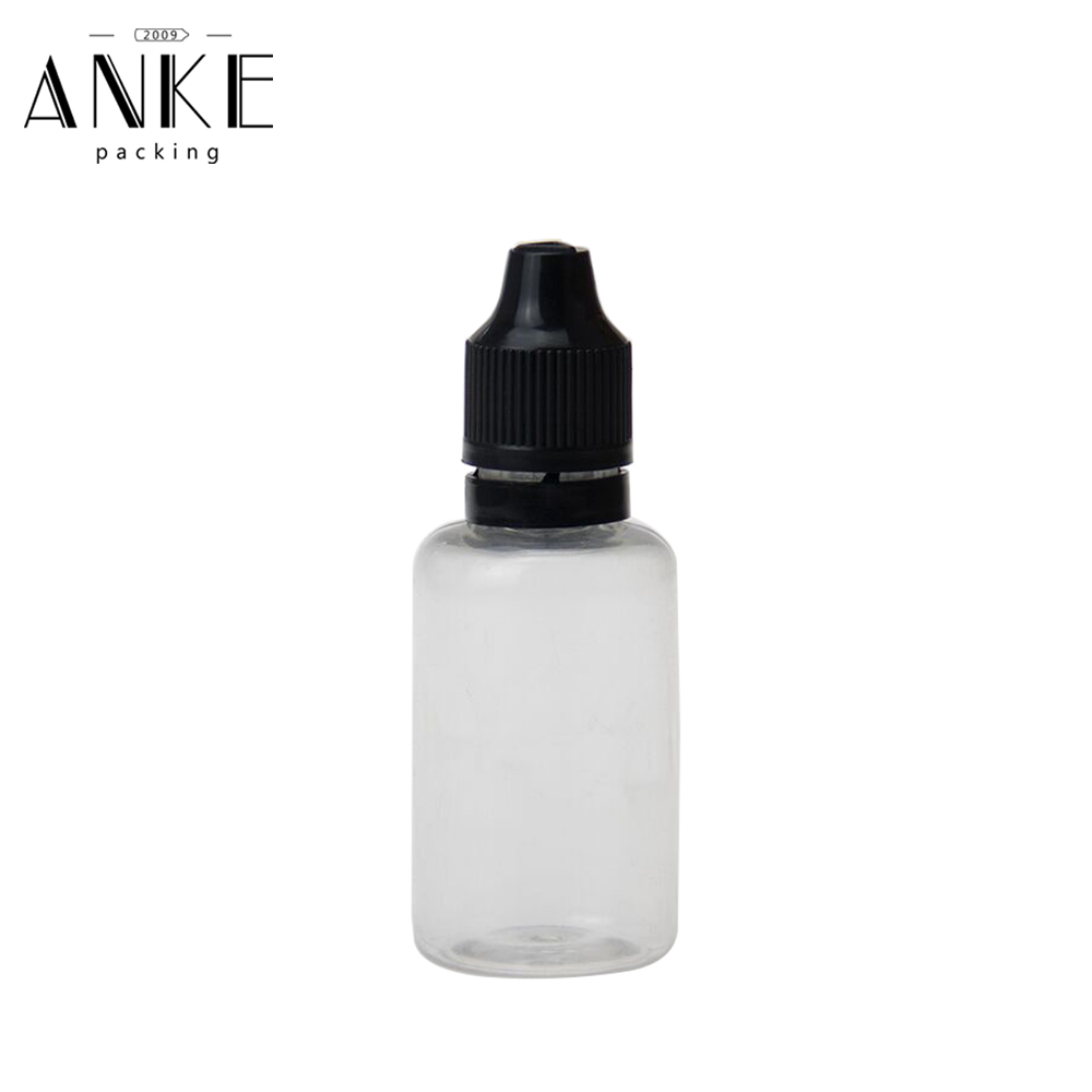 30ml TPD1 PET Bottles with childproof tamper cap