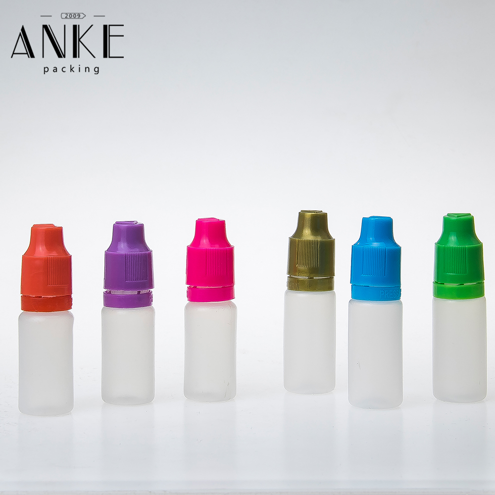 Original Factory Credit Card Spray Bottles -
 10ml TPD2 PE colorful Bottles with childproof tamper cap – Anke